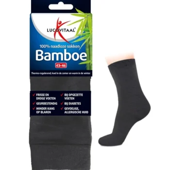 Best Lucovitaal Bamboe Sokken Lang