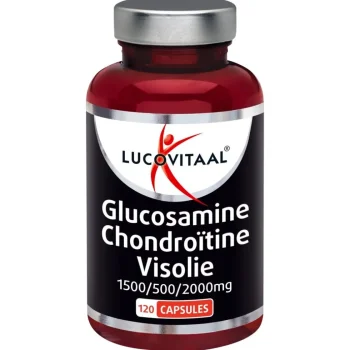 New Lucovitaal Glucosamine Chondroïtine Visolie 1500/500/2000mg