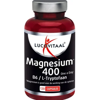 Hot Lucovitaal Magnesium 400 Met Vitamine B6 & L-Tryptofaan Capsules
