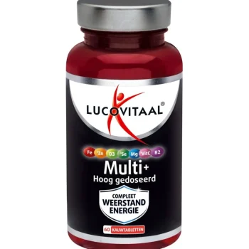Outlet Lucovitaal Multi+ Weerstand Kauwtabletten