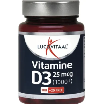 Fashion Lucovitaal Vitamine D3 25mcg Capsules