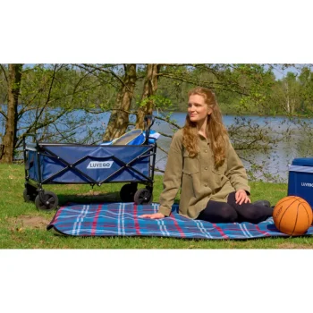 Outlet Luvego Opvouwbare Bolderkar 80KG Draagkracht