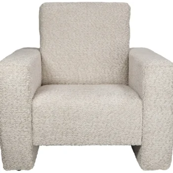 Best MamaLoes Jamie Beige Bouclé Kinderfauteuil