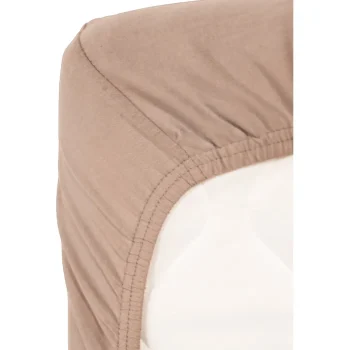 Hot MamaLoes Jersey Nougat 60 X 120 Cm Ledikant Hoeslaken