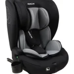 New MamaLoes Mick Zwart/Grijs Isofix 76-150 Cm I-Size Autostoel