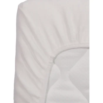 Sale MamaLoes Molton Wit 60 X 120 Ledikant Hoeslaken