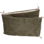 Online MamaLoes Velours Rib Groen 30 X 180 Cm Bedbumper