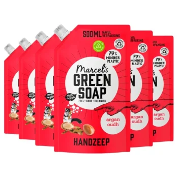 Best Marcel's Green Soap Argan & Oudh Handzeep Navulling