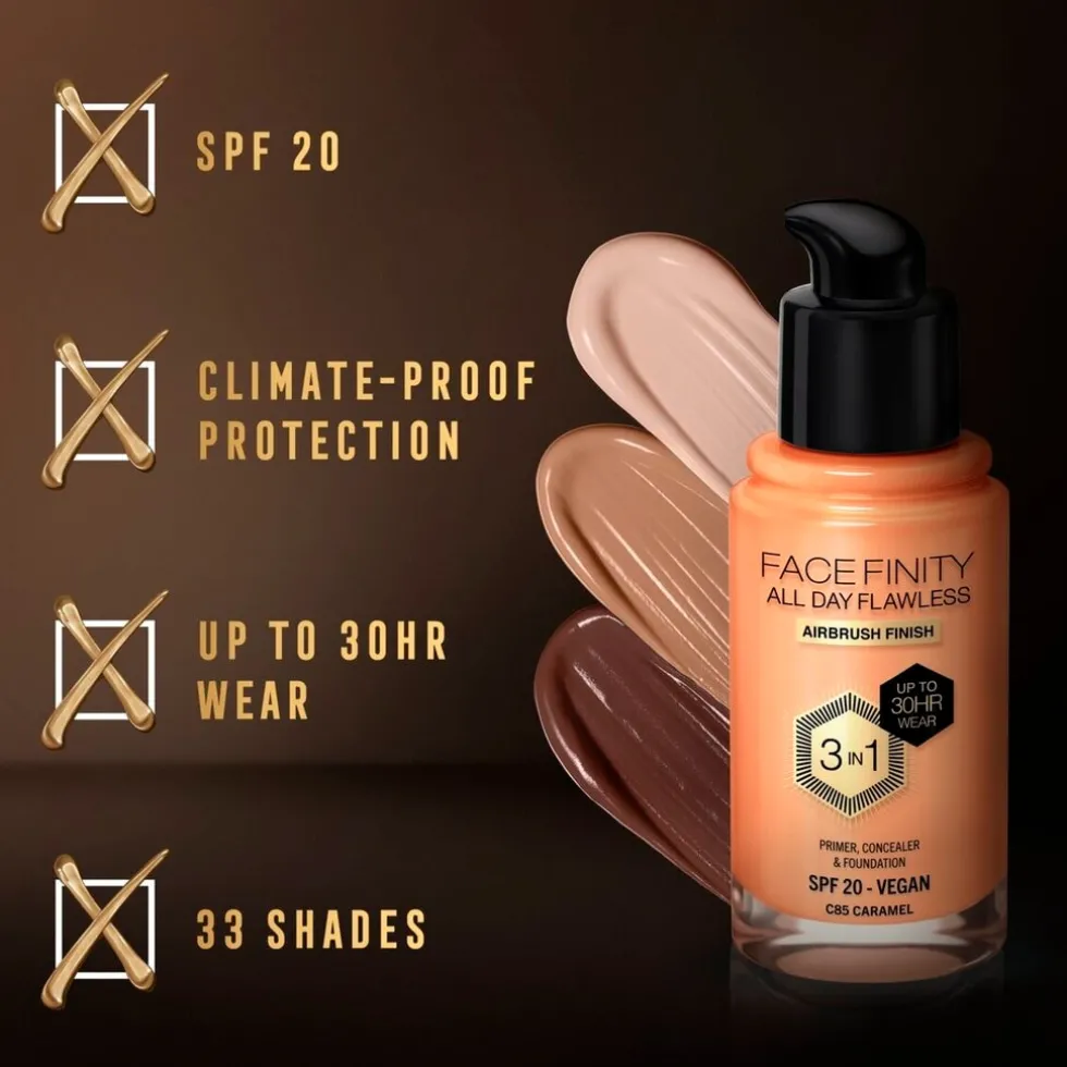 max-factor-facefinity-all-day-AzMoVzCS-2.webp Discount Max Factor Facefinity All Day Flawless C85 Caramel Foundation