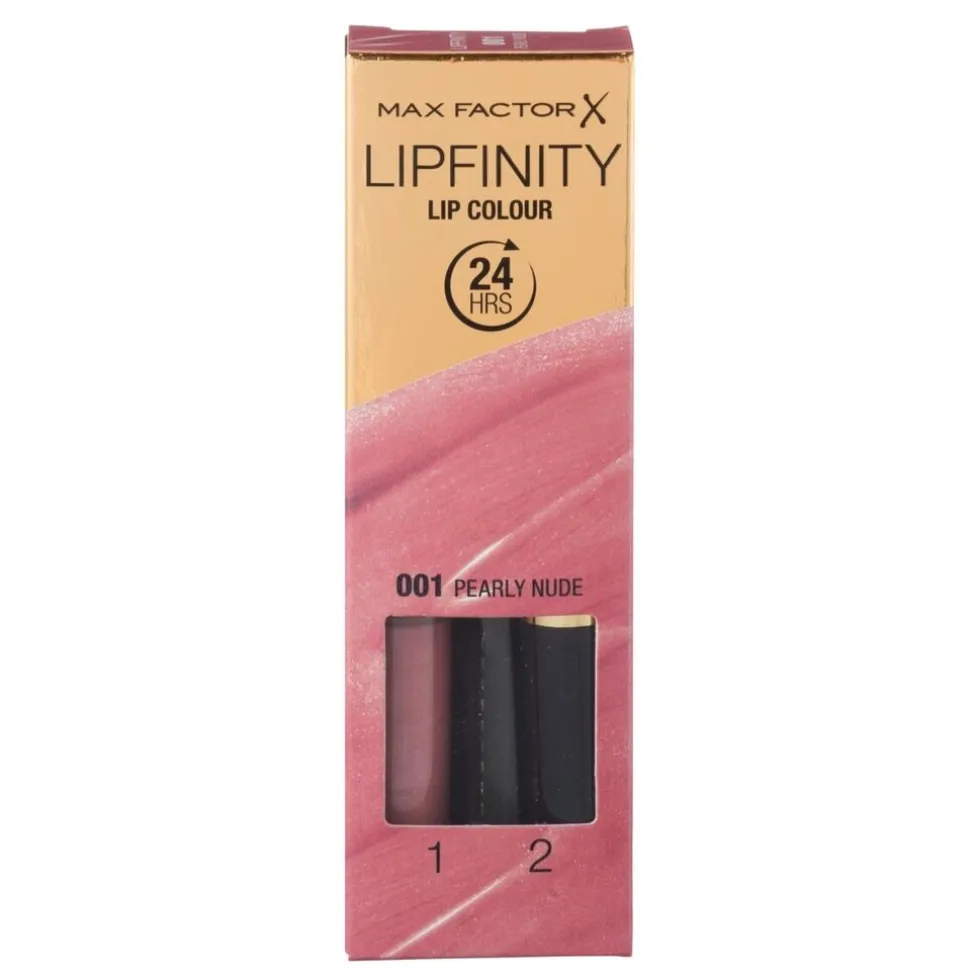 max-factor-lipfinity-2-step-00-uXLopxAa-1.webp Best Max Factor Lipfinity 2-Step 001 Pearly Nude Long Lasting Lipstick