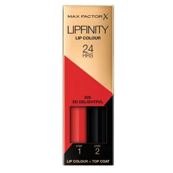 Online Max Factor Lipfinity Lip Colour 026 So Delightful Lipstick