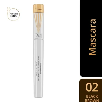 New Max Factor Masterpiece 2-in-1 Lash Wow Brown Mascara