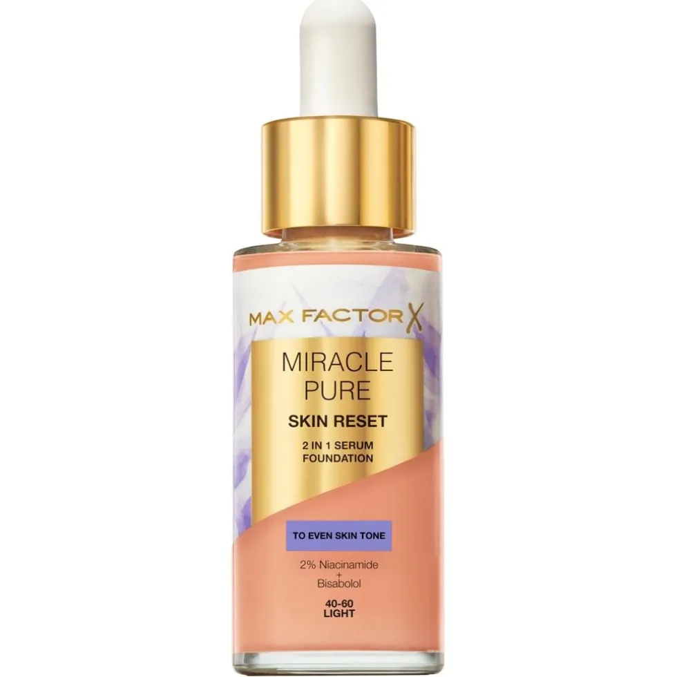 max-factor-miracle-pure-skin-r-PFReusfj-0.webp New Max Factor Miracle Pure Skin Reset 40-60 Light 2-in-1 Serum Foundation