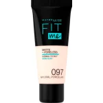 Online Maybelline New York Fit Me Matte & Poreless 97 Natural Ivory Foundation