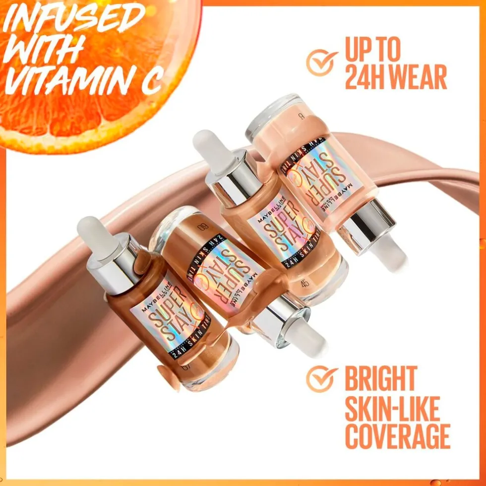 maybelline-new-york-superstay-qxLnrJac-3.webp Clearance Maybelline New York SuperStay 24H Skin Tint 30 Foundation