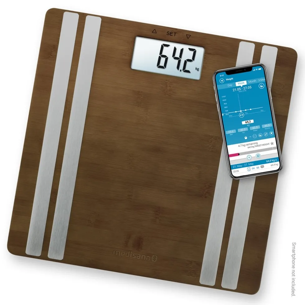 medisana-bs-552-connect-bamboe-FmExIOku-0.webp Hot Medisana BS 552 Connect Bamboe Lichaamsanalyse Weegschaal