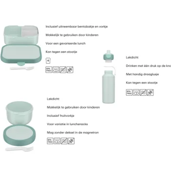 Best Mepal Campus Lunchbox Set