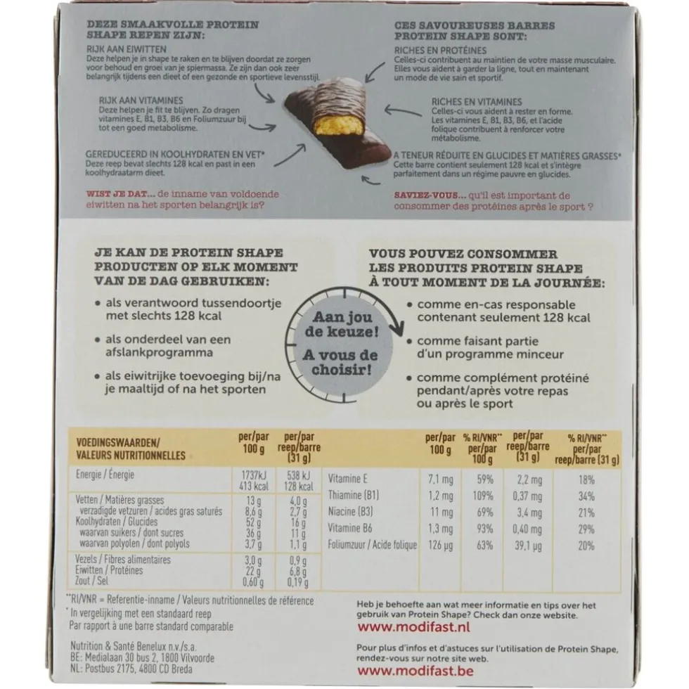 modifast-protein-shape-pure-w-ExhgMcDv-1.webp Outlet Modifast Protein Shape Pure & Witte Chocolade Snackreep
