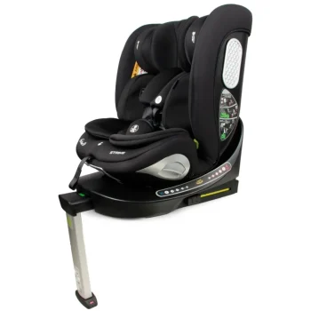 Outlet Moni Strike Deep Black 40-150 Cm 360° I-Size Autostoel