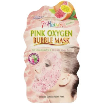 Fashion 7th Heaven Montagne Jeunesse Pink Oxygen Bubble Sheet Mask