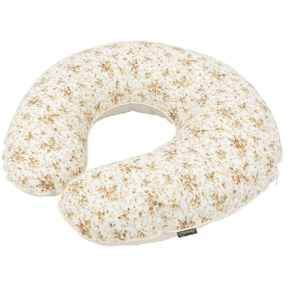 mordesign-beige-flowers-voedin-giJMfqFO-3.webp Discount MorDesign Beige Flowers Voedingskussen
