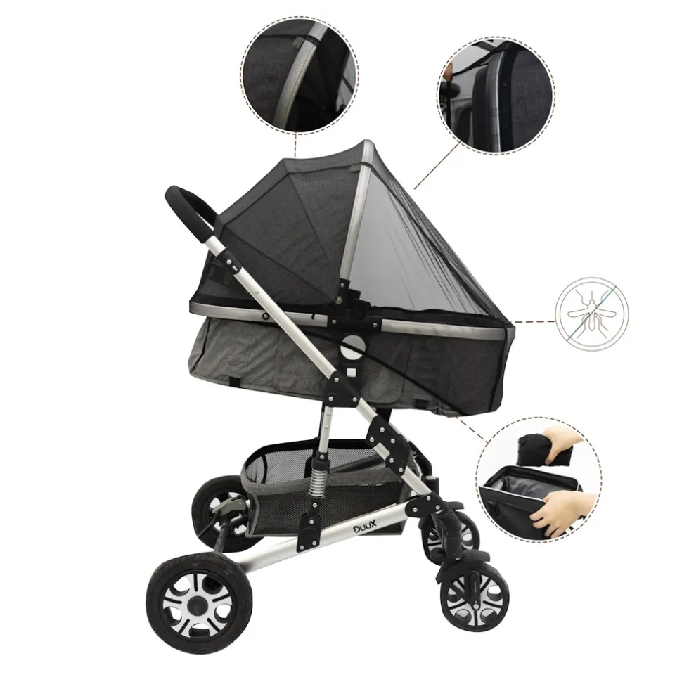 mordesign-black-muskietennet-qIVtDtfq-2.webp Online MorDesign Black Muskietennet / Klamboe Voor Buggy En Wandelwagen