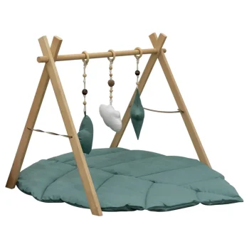 Sale MorDesign Emerald Green Baby Gym Met Speelkleed