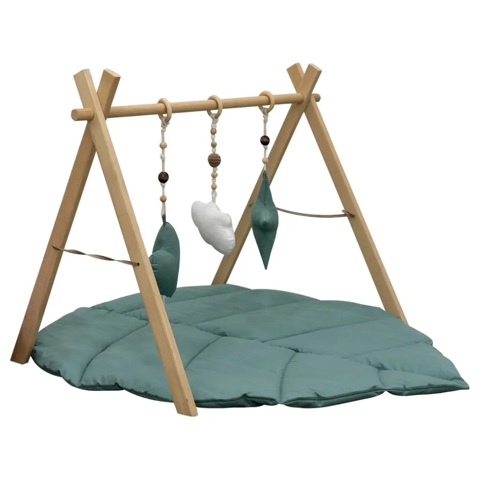 mordesign-emerald-green-baby-g-SlqTPAgS-0.webp Sale MorDesign Emerald Green Baby Gym Met Speelkleed