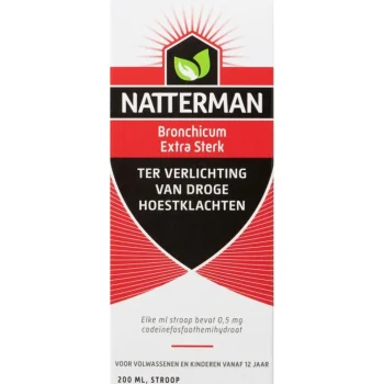 New Natterman Bronchicum Extra Sterk Hoestsiroop
