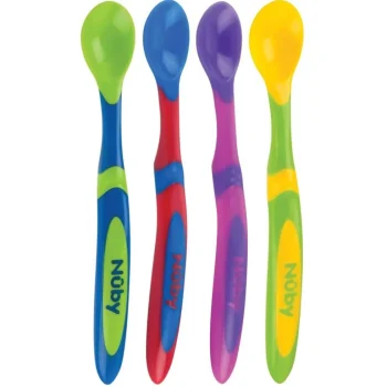 Outlet Nuby Nûby 6+M Voedingslepeltjes Met Lange Handgreep