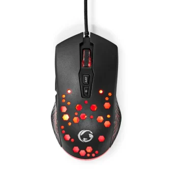 Hot Nedis GMWD410BK 7-knops Gamingmuis Met RGB