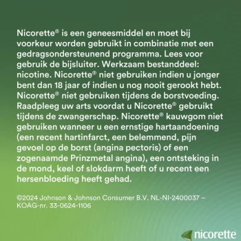 Best Nicorette Classic 2mg Suikervrije Kauwgom