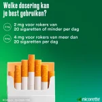 Online Nicorette Fresh Fruit 2mg Suikervrije Kauwgom