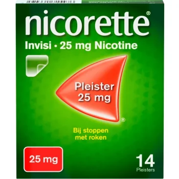 Online Nicorette Invisi Patch 25mg Nicotinepleisters