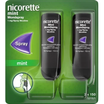 Discount Nicorette Mint 1mg Suikervrije Mondspray