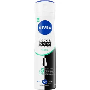 Best Nivea Black & White Invisible Fresh Antitranspirant Spray