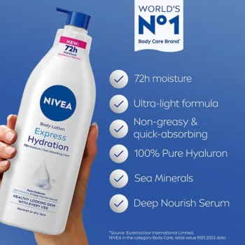 Online Nivea Express Hydratation Bodylotion Met Pomp