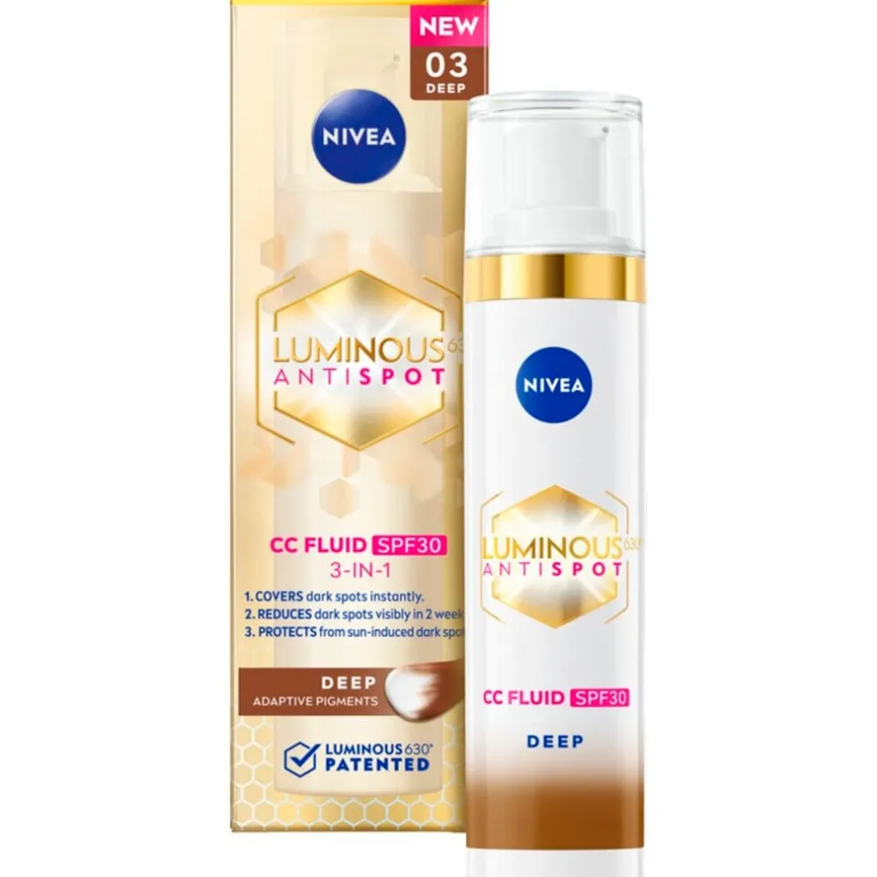 nivea-luminous630-anti-spot-sp-XNgGESUp-0.webp Online Nivea Skincare NIVEA Luminous630 Anti-spot SPF30 03 Dark 3-in-1 CC Crème