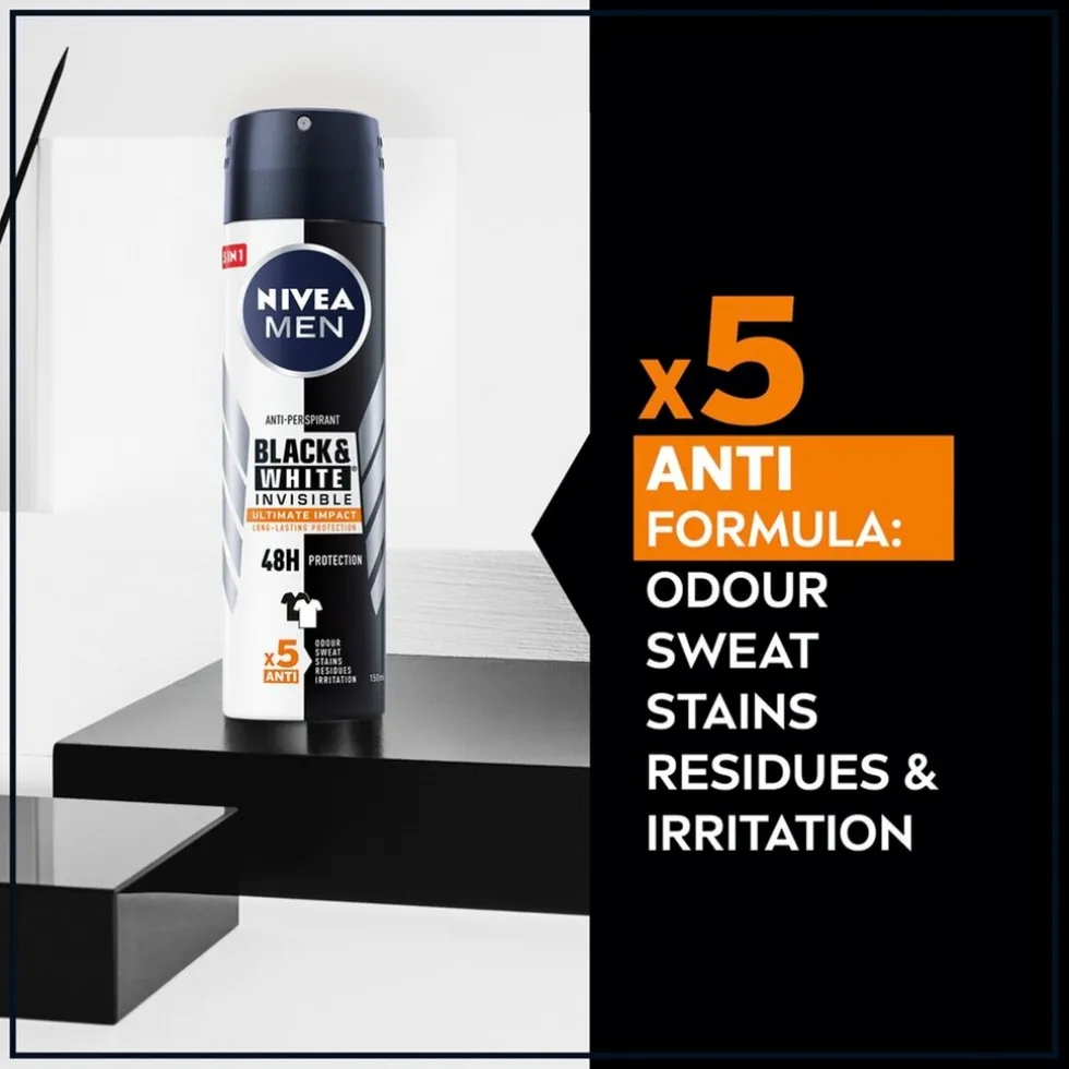 nivea-men-black-white-invisib-UWNrzuVi-1.webp Online Nivea Men Black & White Invisible Ultimate Impact Antitranspirant Spray