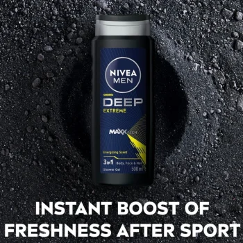 Hot Nivea Men Deep Extreme Douchegel