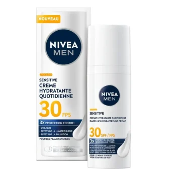 Clearance Nivea Men SPF30 Sensitive Dagelijkse Beschermende Hydraterende Crème