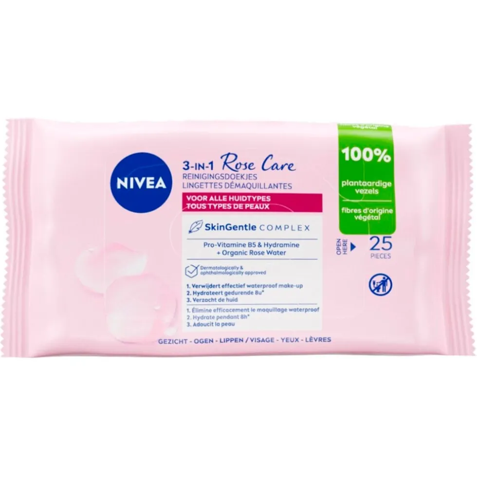 nivea-rose-care-micellair-rein-fjMrsuLy-0.webp Best Nivea Skincare NIVEA Rose Care Micellair Reinigingsdoekjes