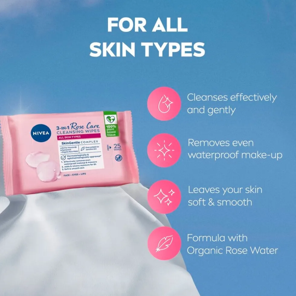 nivea-rose-care-micellair-rein-fjMrsuLy-2.webp Best Nivea Skincare NIVEA Rose Care Micellair Reinigingsdoekjes