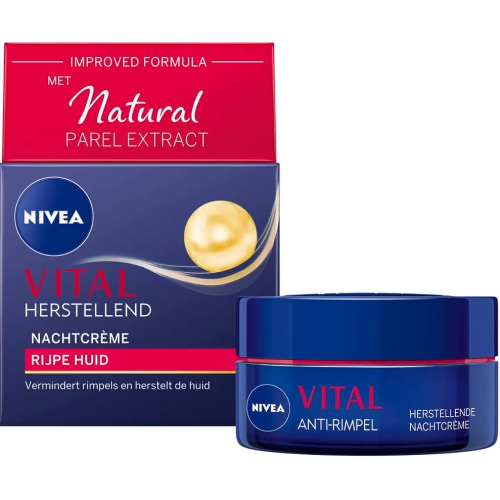 nivea-vital-anti-rimpel-herste-GWaLVFIv-0.webp Clearance Nivea Skincare NIVEA Vital Anti-Rimpel Herstellende Nachtcrème