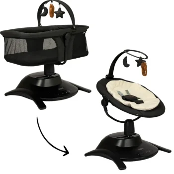 Outlet Novi At Home Novi 2-in-1 Stardust Babyswing En Wieg