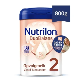 Clearance Nutrilon DuoBalans 2 Opvolgmelk Baby Flesvoeding 6-12 Maanden