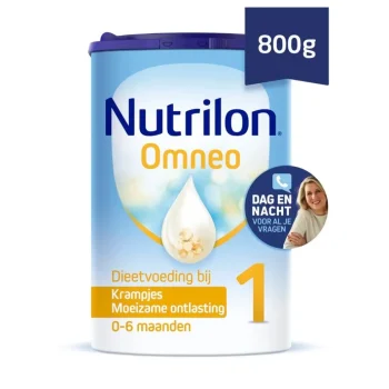New Nutrilon Omneo 1 Baby Dieetvoeding 0-6 Maanden