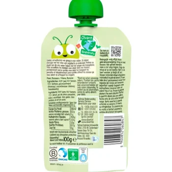 Clearance Olvarit 6+M Peer Banaan Knijpzakje