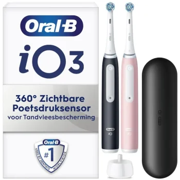 New Oral B Oral-B IO Series 3 Duo IO Technologie Elektrische Tandenborstels