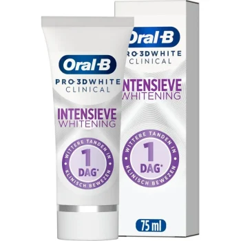 Best Oral B Oral-B Pro 3D White Clinical Intensieve Whitening Radiant White Tandpasta